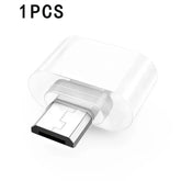 1/5PCS Micro Male To USB-A 2.0 Female Mini OTG  Data Connector Converter Cable Adapter For Tablet PC Android Mobile Phone Plug